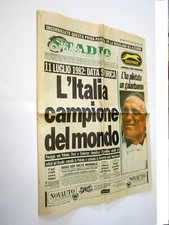 ITALIA CAMPIONE del MONDO spagna 82 stadio corriere sport 1982