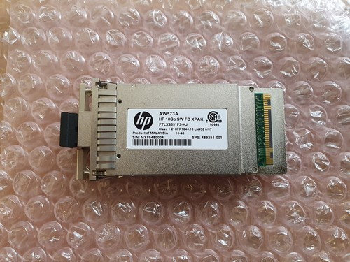 HP 10Gb SW FC XPAK SFP+ Module 489284-001 AW573A AW573-63001