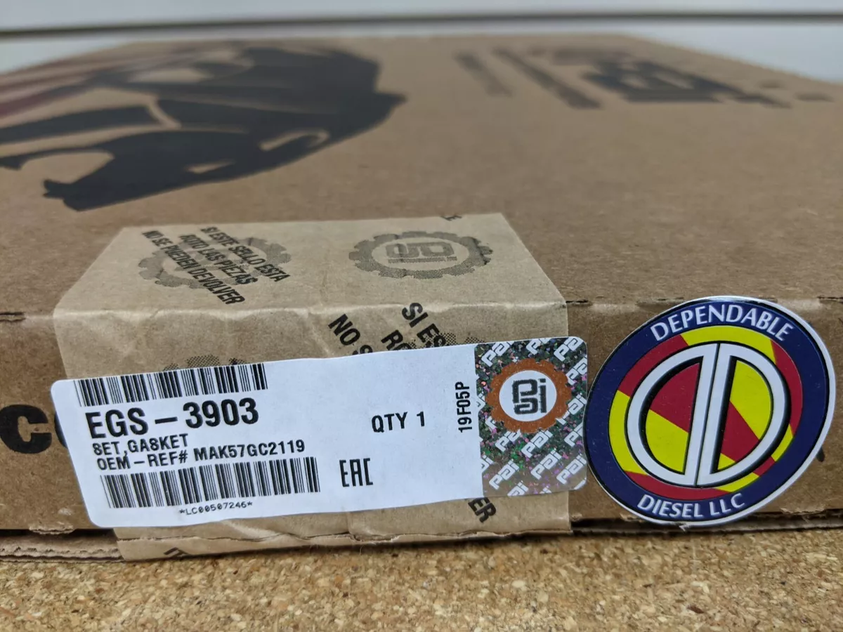 Lower Gasket Kit for Mack E7 PLN. PAI # EGS-3903 Ref# 25503121 