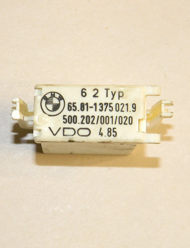 ** BMW E24 628CSi 635CSi OBC бортовой компьютер кодирования штепсельная вилка кодек 6 2 типа VDO - Изображение 3 из 4