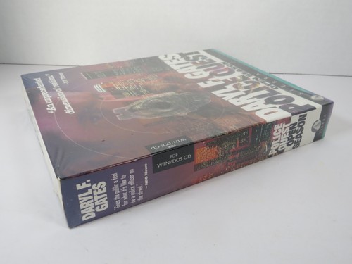 Daryl F. Gates Police Quest Open Season PC Vintage Video Game New Sealed - Picture 12 of 13