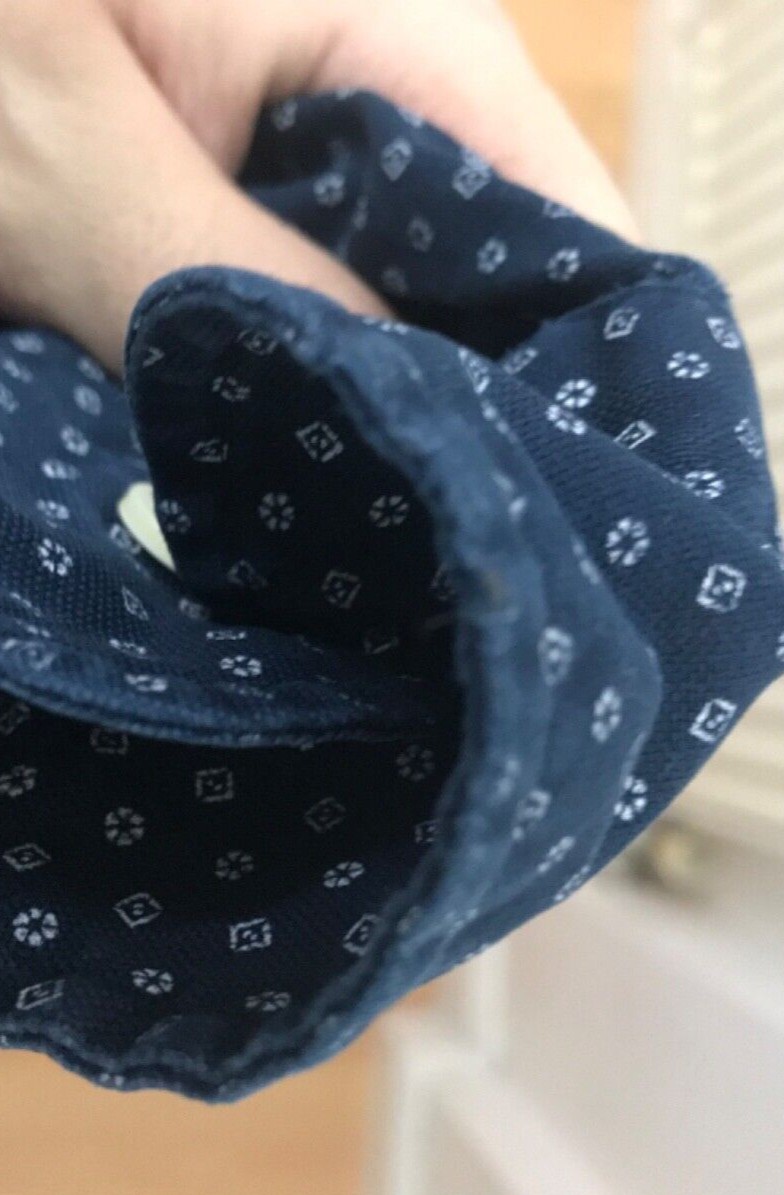 Gant Mens Shirt XL Regular Fit Long Sleeve Indigo Blue 4344 17.5" eBay