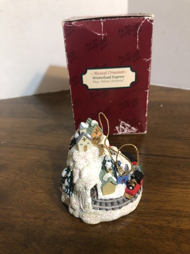 San Francisco Music Box Co Winterland Express Musical Ornament - Afbeelding 4 van 7