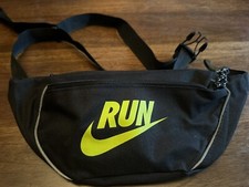 Image of Nike Run Port Authority Waist Bag Fanny Pack Run Belt Hiking Hip - Volt