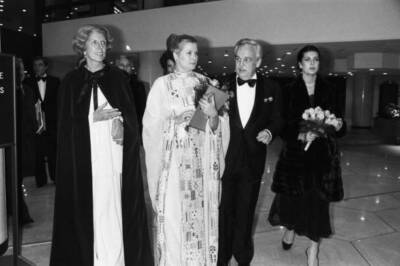 Caroline of Monaco, Prince Rainier, Liliane Bettencourtt, Grace Ke- Old Photo