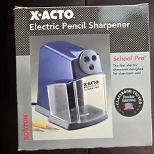 X-ACTO School Pro Classroom Electric Pencil Sharpener BRAND NEW - Open Box