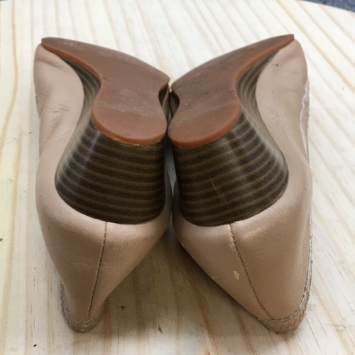 Cole Haan Shoes Womens 6.5 B Cap Toe Wedge Pumps Comfort D41738 Beige Slip On - Picture 12 of 18