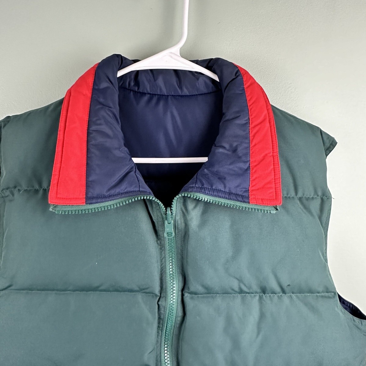 Vintage☆COMFY Goose Down Vest USA リバーシブル Vintage