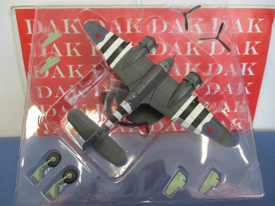 Die cast 1/72 Modellino Aereo Bristol Beaufighter MK. X U.K. D-Day 1944 by Ixo - Immagine 4 di 4