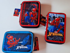 SPIDERMAN Spider-Man Federmäppchen Etui Einschulung Schule gefüllt Federtasche