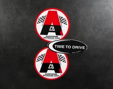 2x ARCO decals Alexander Reynolds Corp. stickers Mini Bike graphics Pick Size