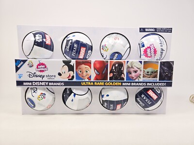 Mini Brands Disney Store Edition Ultra Rare Golden 8 Pack