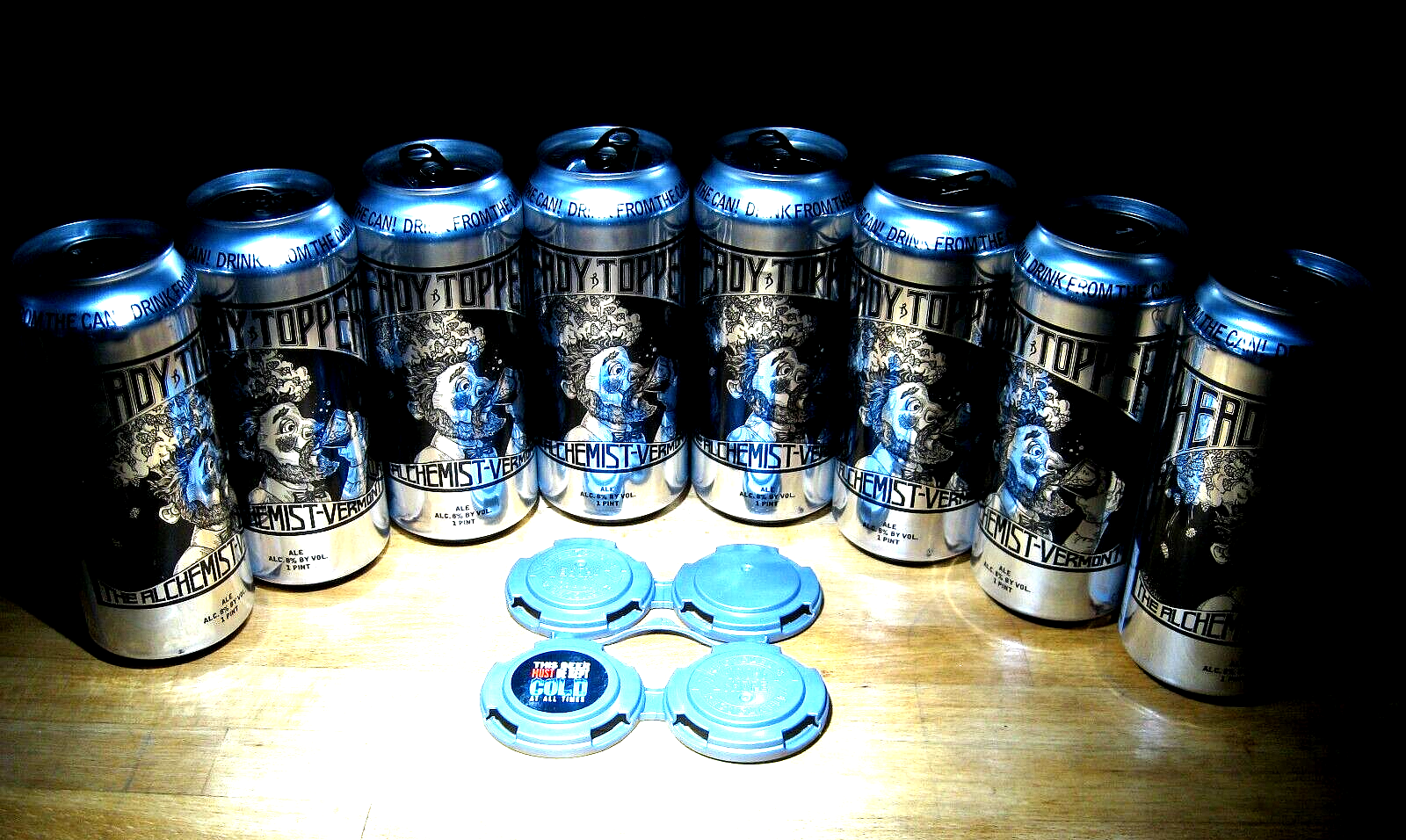 Heady Topper IPA Cans (The Alchemist Brewery, Stowe, VT) Lot of 8 With ...