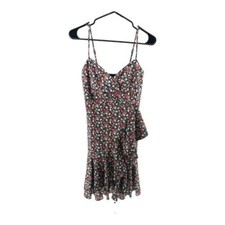 J. Crew Ruffle Hem Dress in Liberty Sarah Floral Fabric Sleeveless Preppy