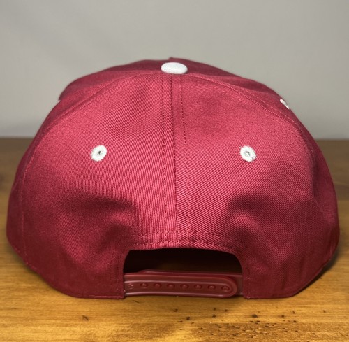 Alabama Crimson Tide NCAA '47 Brand Throwback Red Hitch Adjustable Snapback Hat - Picture 4 of 7