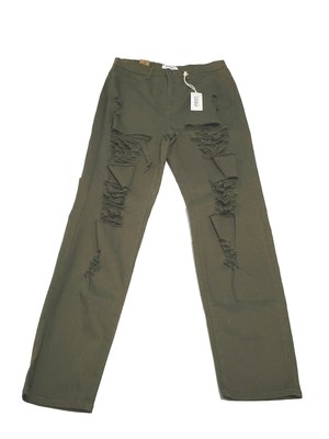 Aphrodite Mid Rise Jeans for Women - Skinny Slim Fit Distressed Destroyed Ripped