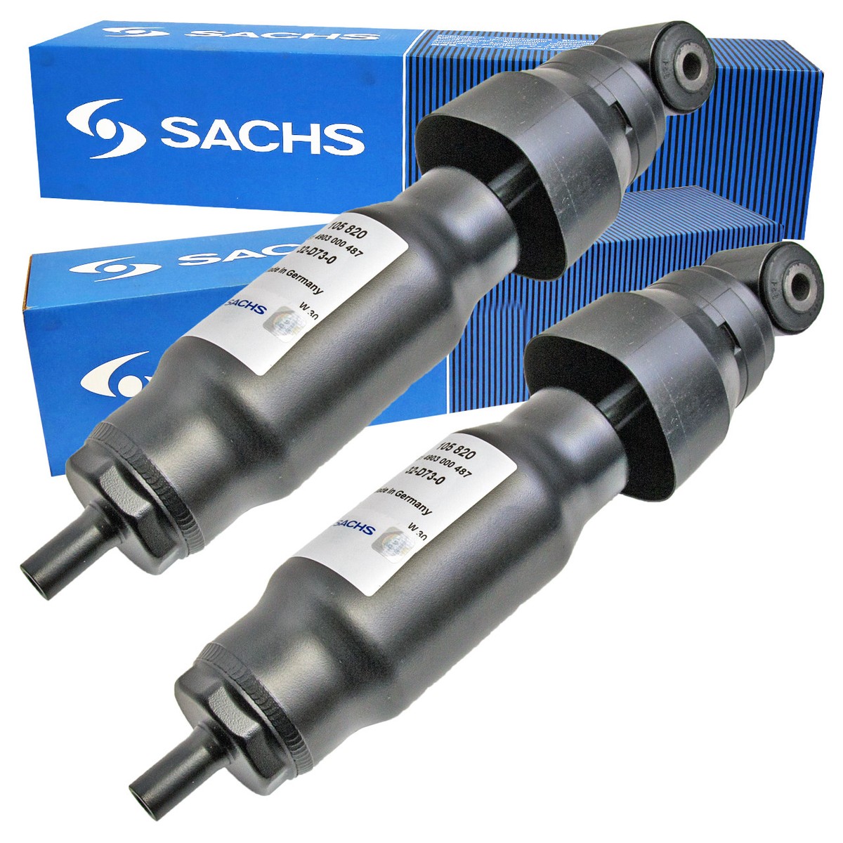 2x SACHS Öldruck Stoßdämpfer Vorne Für VW T4 Transporter & Multivan | SOV32X89A