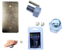 D5 Geocache Hide Set  Logbooks Screw Nut Nano City Magnetic