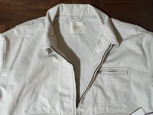 Giacca cappotto da lavoro Aime Leon Dore ALD Trapunto in betulla argento taglia XL SS23 - Foto 4 di 9