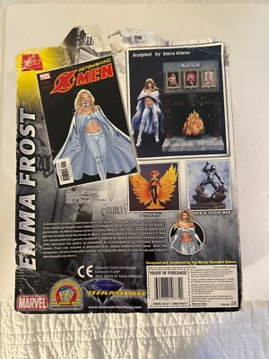 Diamond Select Toys Marvel Emma Frost Clear Variant Figure for