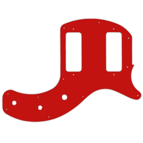 Pickguard For Gibson '19 Les Paul Special Tribute Double Cut Red/White/Red
