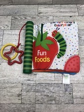 World of Eric Carle, The Very Hungry Caterpillar Fun Foods Soft Book Teether 16