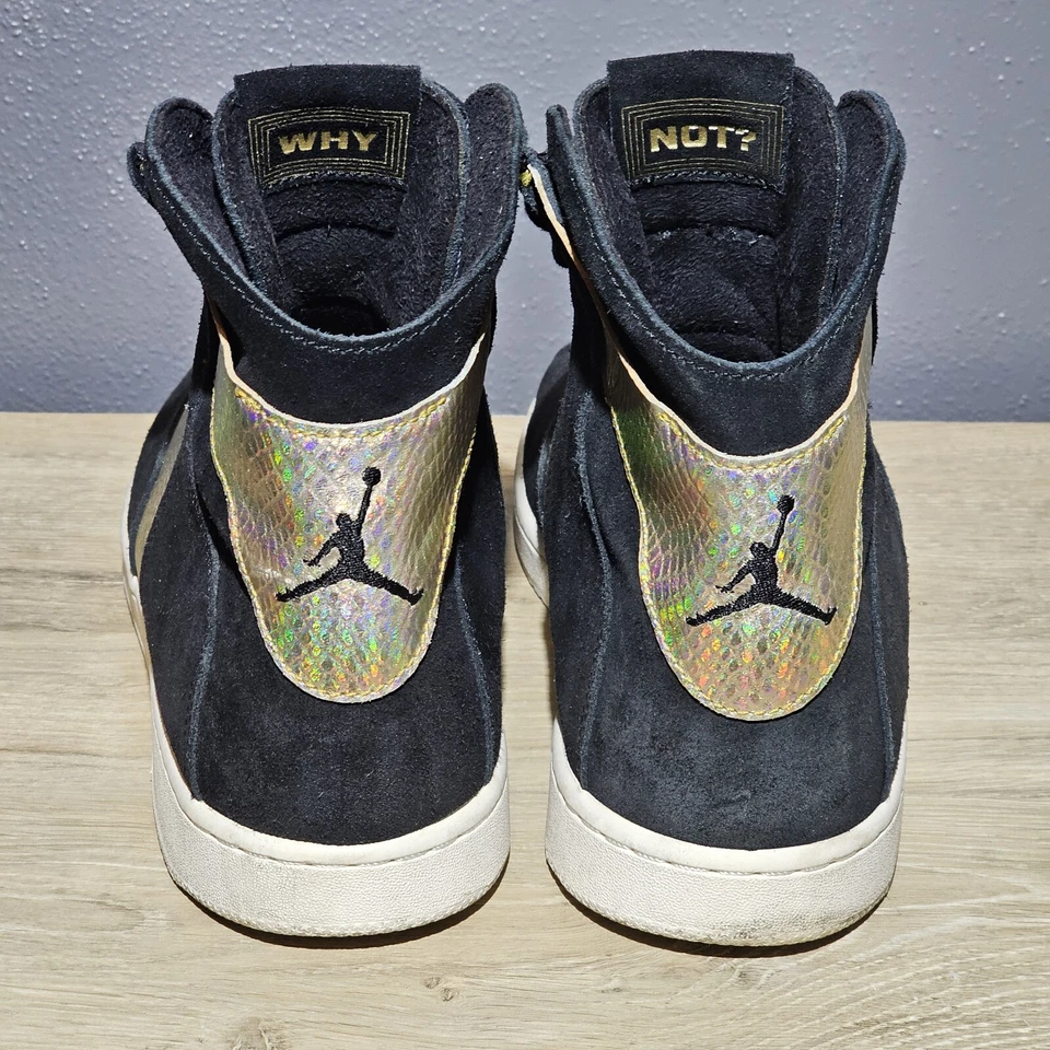 Nike Jordan Westbrook 0.2 E Hombres EE. UU. 11 / UE 45 Negro y Dorado Metálico 921145-032 Foto 4 de 4