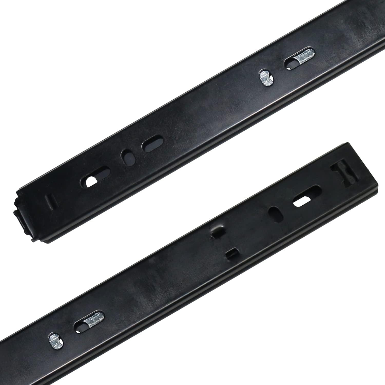 Drawer Slides 10 Inch Ball Bearing Full Extension 2 Section Slide Track Mounting