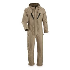 US Military Army Goretex JP-8 Fuel Handlers Coveralls Desert Tan Large New