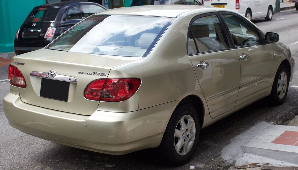 PARA TOYOTA Corolla Altis CE120 ZZE121 ZZE122 PUERTA SEDÁN SELLO GOMA IMPERMEABLE Foto 4 de 4