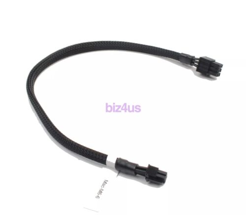 2PCS Mini 6 Pin To PCIE 6 Pin Video Card Power Cable Cord Adapter For Mac Pro G5 - Picture 3 of 10