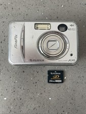 Fujifilm Digital Camera FinePix A345 4.1MP Silver Tested W SD card
