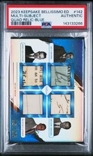 2023 #142 AL CAPONE/BUGSY SIEGEL/JOHN DILLINGER/MEYER LANSKY 15/25 PSA AUTHENTIC