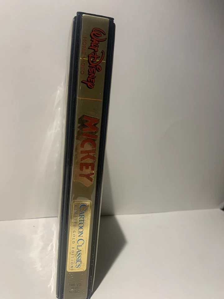 LIMITED GOLD EDITION Mickey mouse VHS video WALT DISNEY animation Steamboat - Image 3 of 4