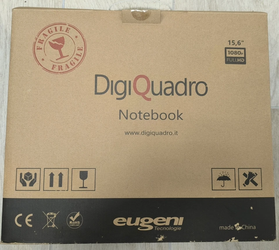 NOTEBOOK DIGIQUADRO INTEL CELERON J3455 8GB RAM 256GB SSD WIFI WEBCAM - Immagine 4 di 4