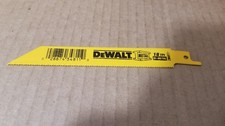 1PC Dewalt DW4811 Bi-Metal 18TPI Reciprocating Saw Blade VGC