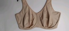 SYROKAN Max Control High Impact Underwire Sports Bra 44F BEIGE SOFT CUPS 80