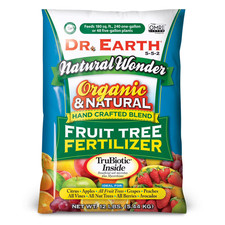 Natural & Organic Natural Wonder Fruit Tree Food 5-5-2 Fertilizer, 12 Lb. 2.99 per gallon