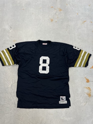Vtg New Orleans Saints Archie Manning #8 Mitchell & Ness 1971 Throwback Jersey - Picture 2 of 7
