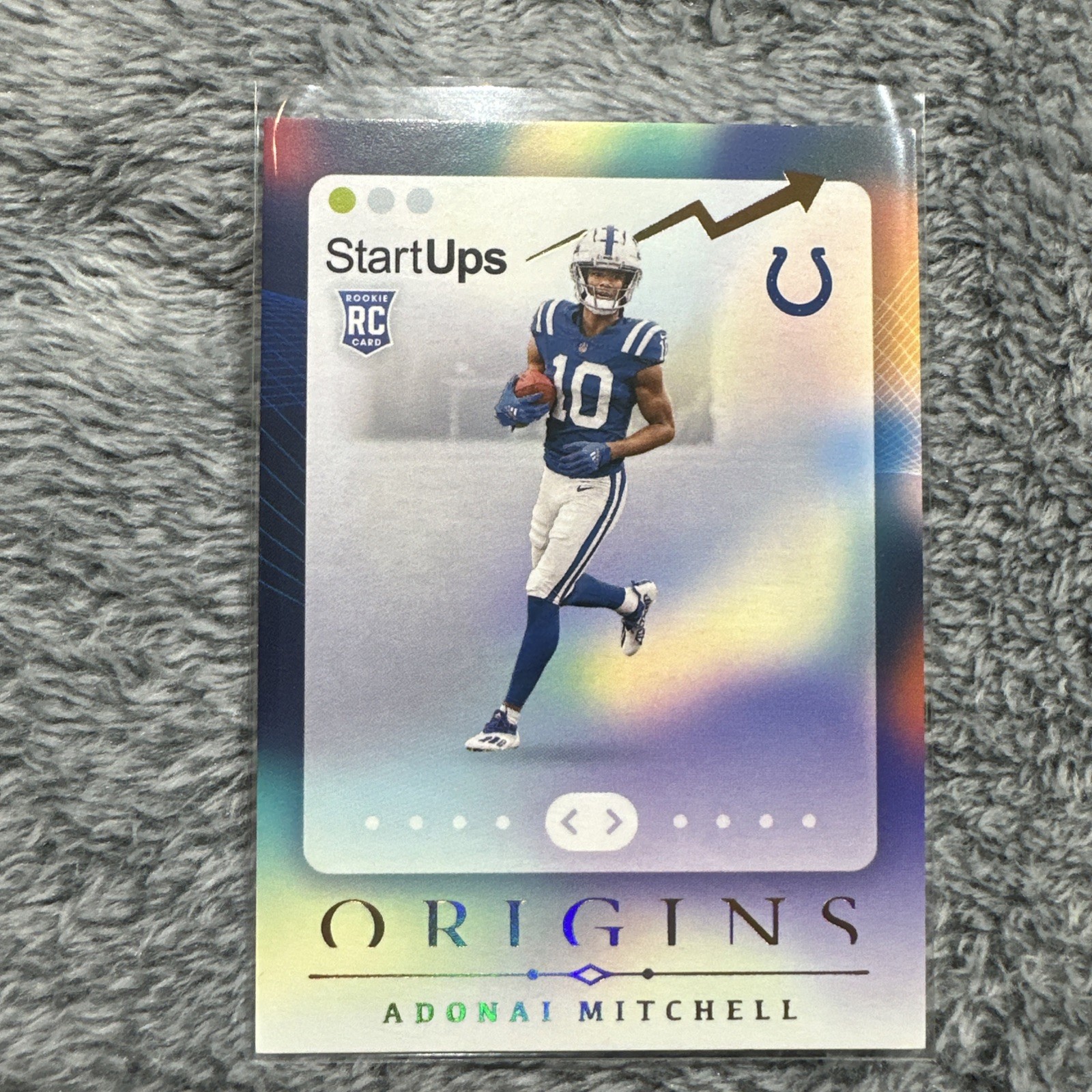 2024 Panini Origins - Start-Ups Adonai Mitchell #12 (RC)