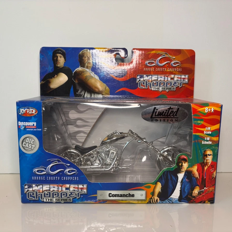 Orange County Choppers Diecast 1:18 American Chopper Lot-7 NEW - Image 4 of 4