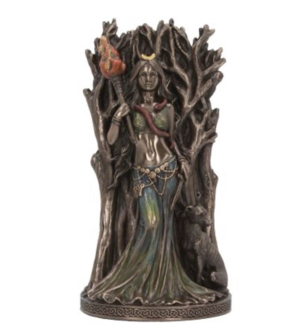 Nemesis Now Hecate Goddess of Magic and Witchcraft Bronze Figurine, 21cm