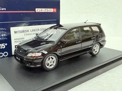 Hi Story HS505BK Mitsubishi Lancer Cedia Wagon Ralliart JDM 1:43 scale model car
