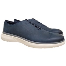Vince Camuto Men Talmai Casual Sneaker Oxfords Size US 11M Eclipse Blue Nubuck