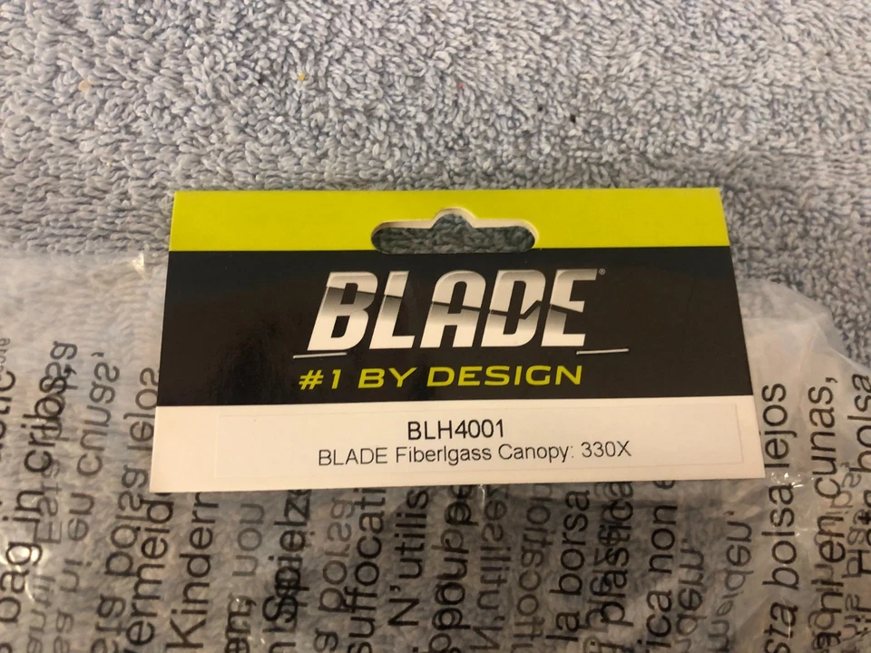BLADE Fiberlgass Canopy 330X BLH4001 Replacement Helicopter Parts - Image 3 of 4