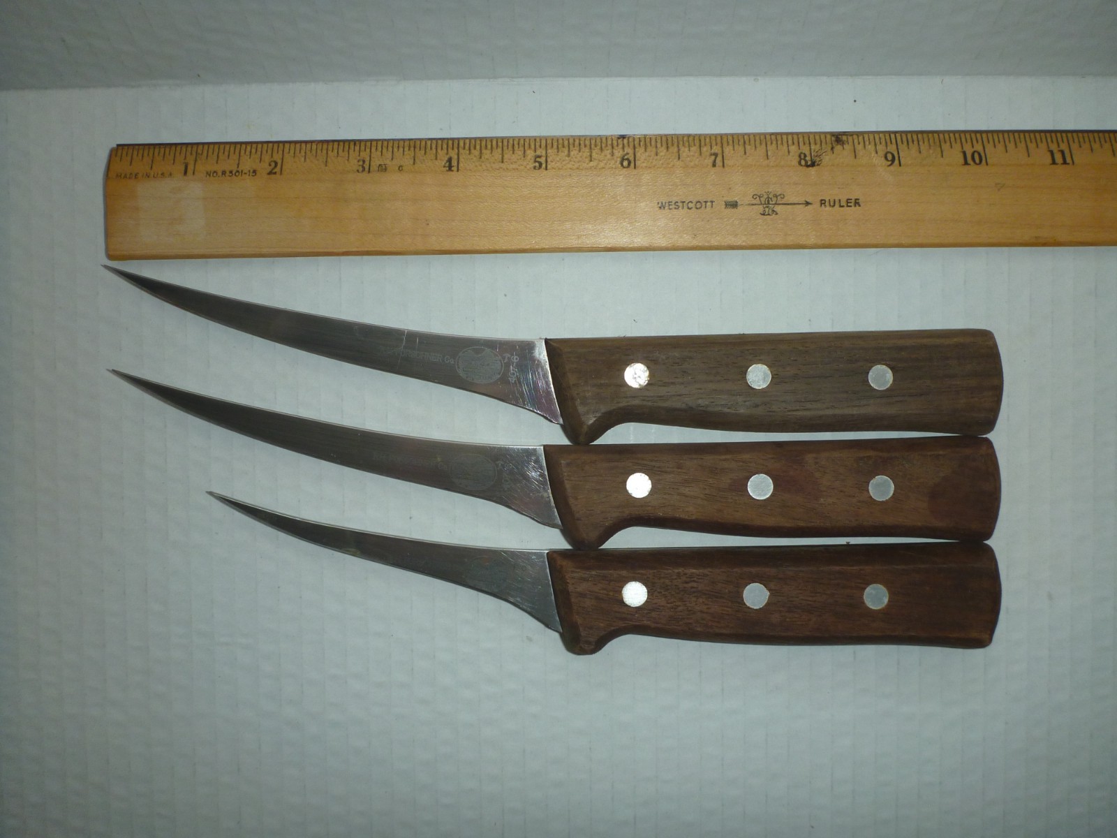 Vintage Victorinox R. H. Forschner Co. Curved Boning Knife Skinner Butcher 407-6