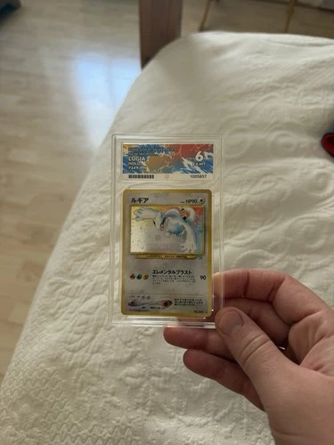 Pokémon TCG Lugia Neo Genesis Holo Rare #249 Japanese 2000 ACE 6