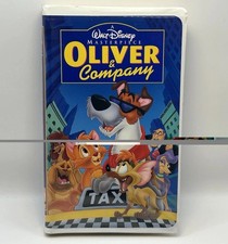 Oliver Company VHS 1996 Disney Video Tape Masterpiece VTG Clamshell Nearly New