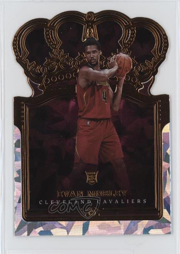 2021-22 Panini Crown Royale Crystal Evan Mobley #89 d4v