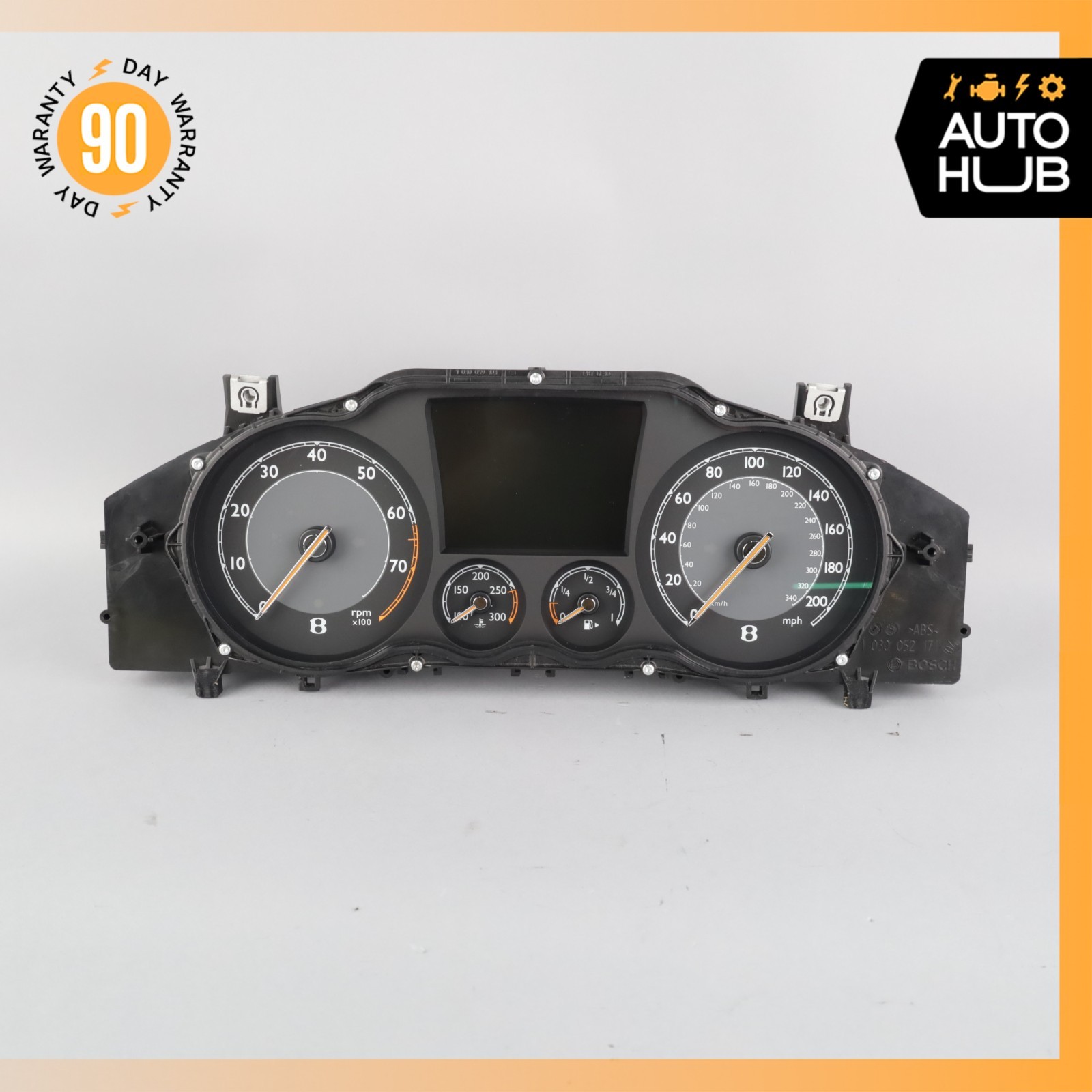 13-14 Bentley Continental GTC GT Instrument Cluster Speedometer OEM 55k